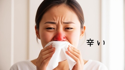 辛い鼻詰まり、すぐ効果が期待できるツボ3選